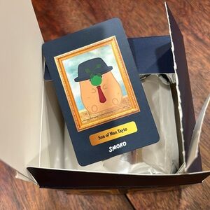 Smoko Tayto Art History Vinyl Blind Box Son of Man Rene Magritte